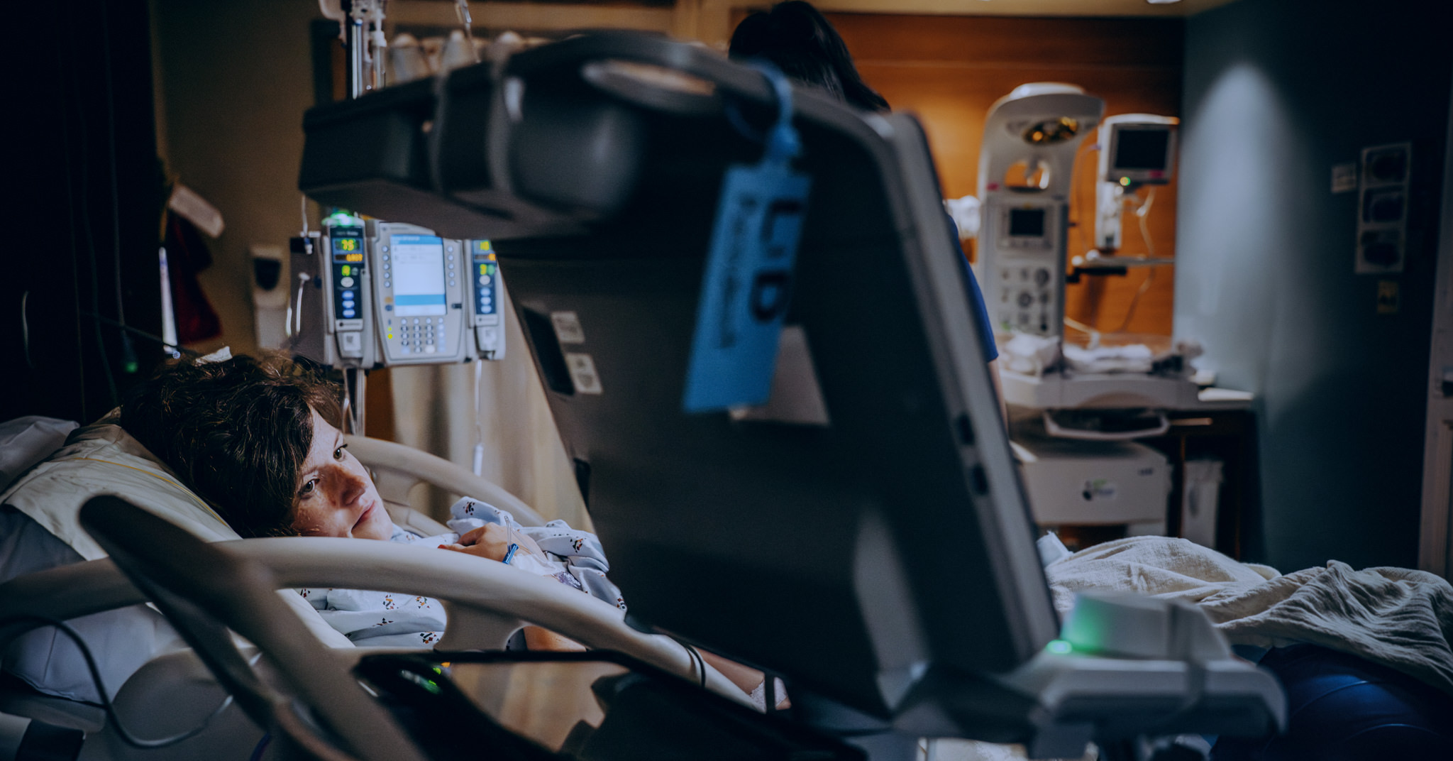 ultrasound with the doctor before delivery